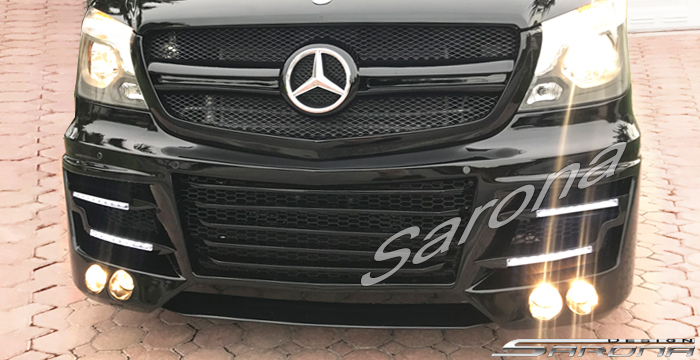 Custom Mercedes Sprinter Van Front Bumper (2014 - 2018) - $2990.00 (Part #MB-162-FB)